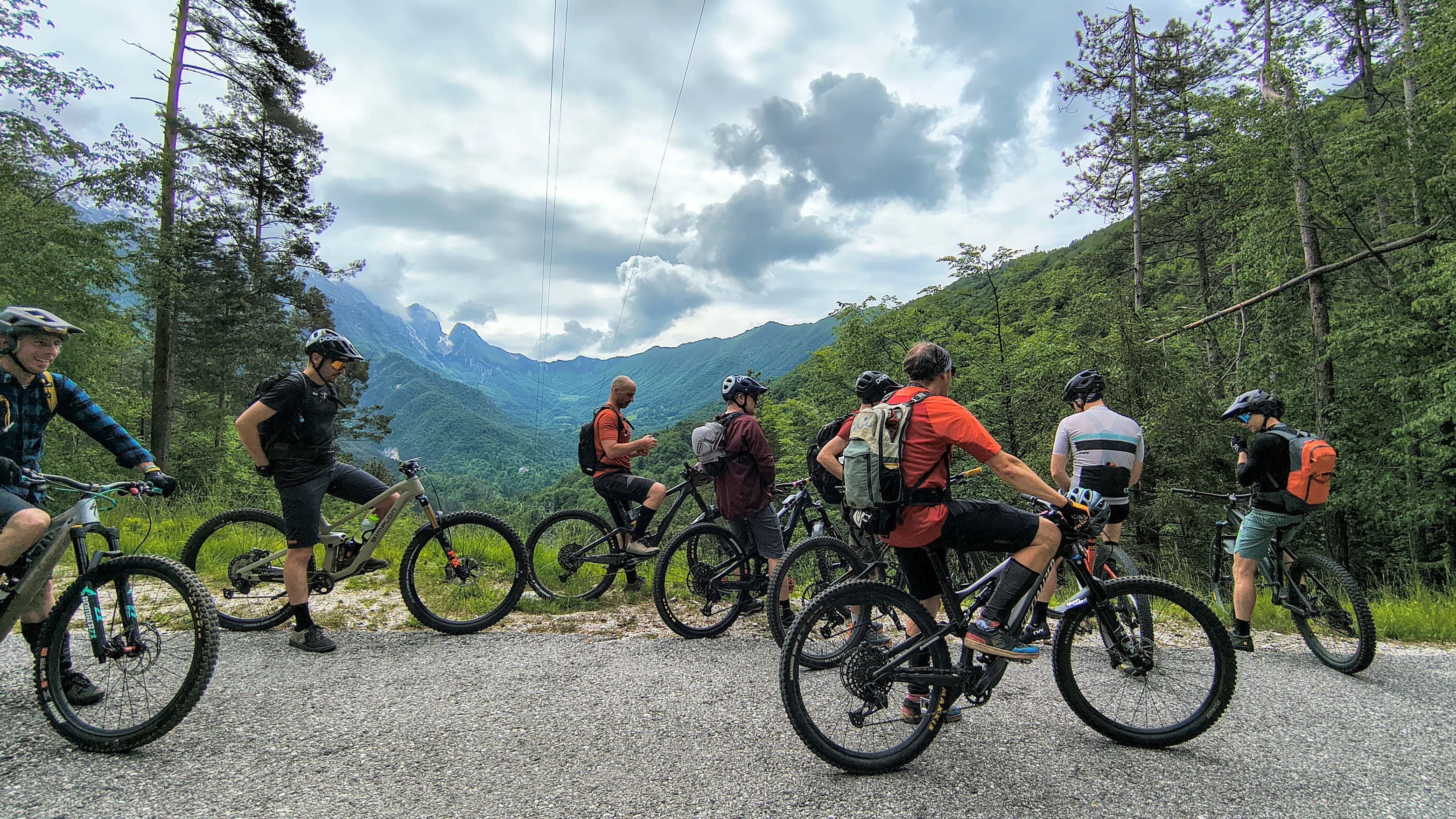Guida MTB in Friuli su trail naturale
